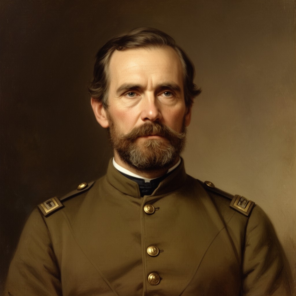 AI-generated illustration of James Longstreet