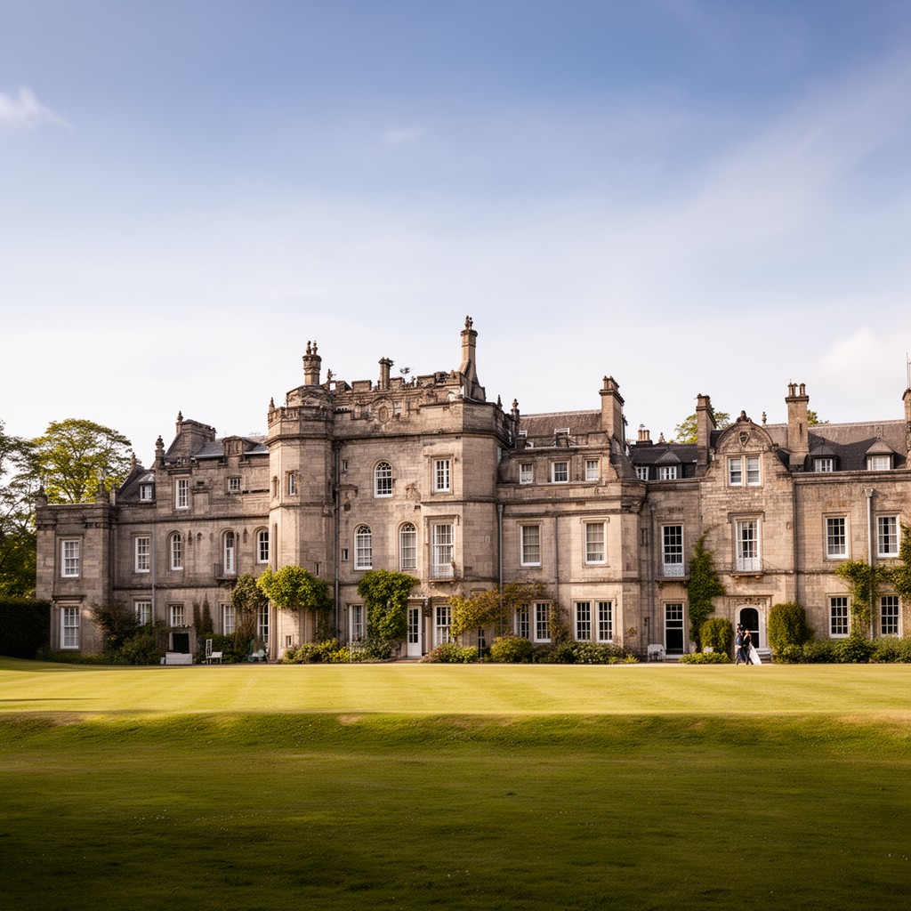 AI-generated illustration of Balbirnie House