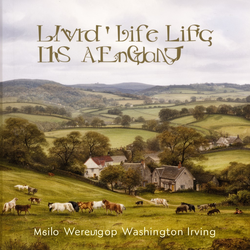AI-generated illustration of Rural Life in England