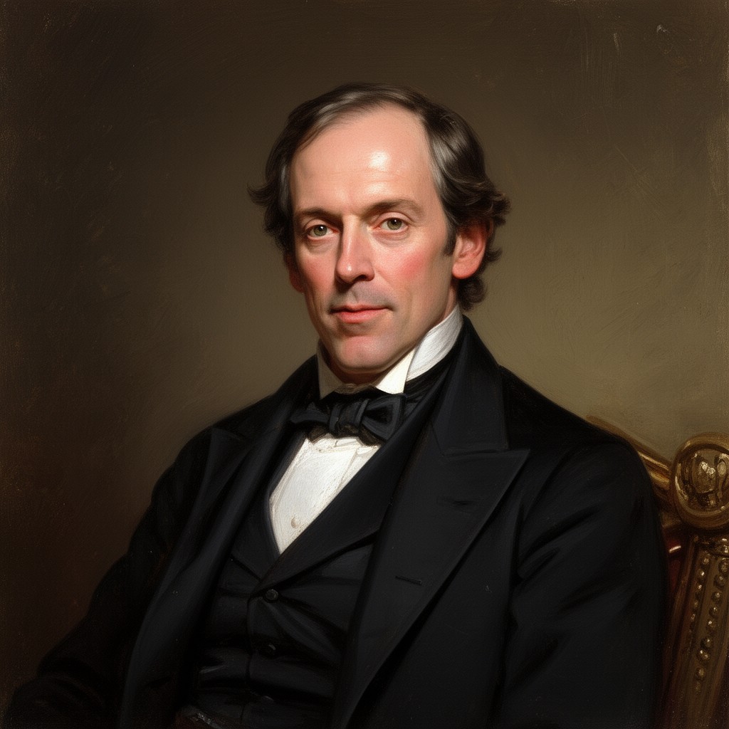 AI-generated illustration of William Marsden, founder of the Royal Free Hospital