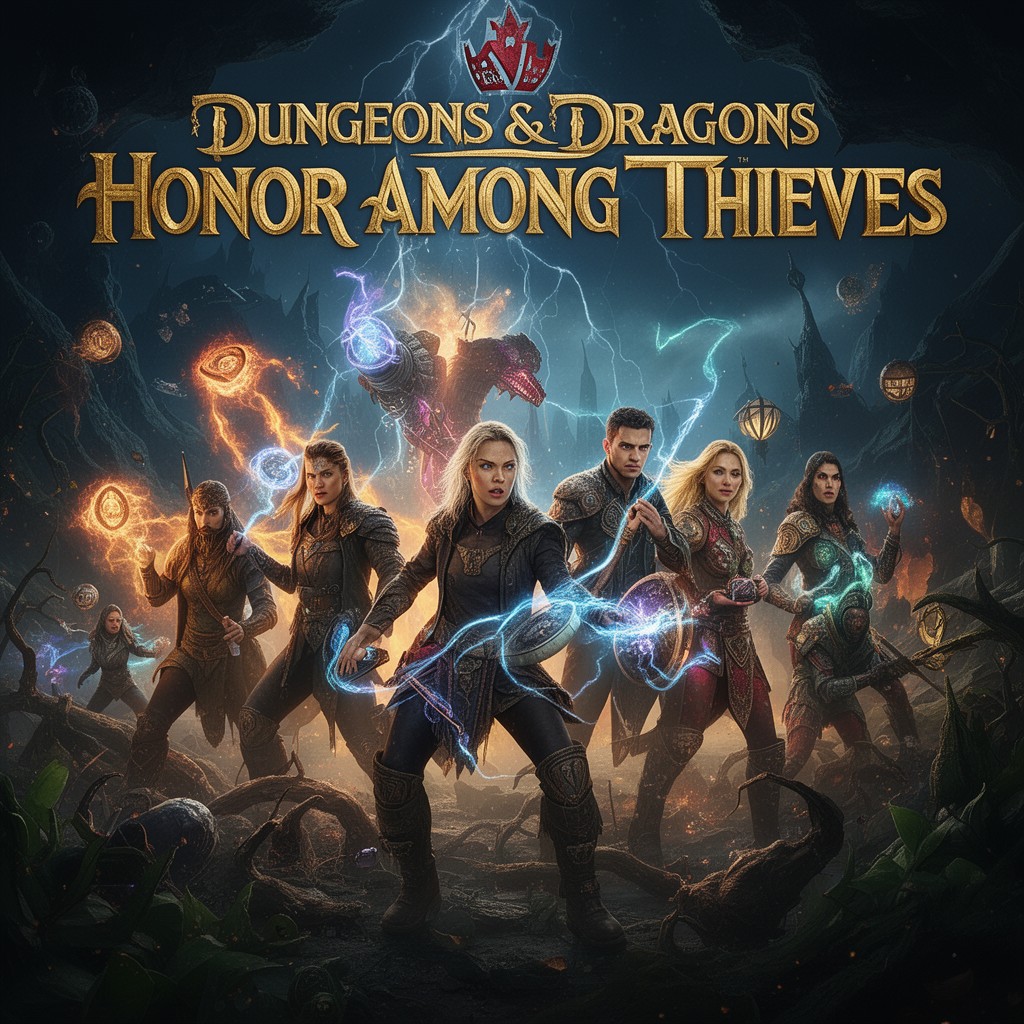 AI-generated illustration of Dungeons & Dragons: Honor Among Thieves