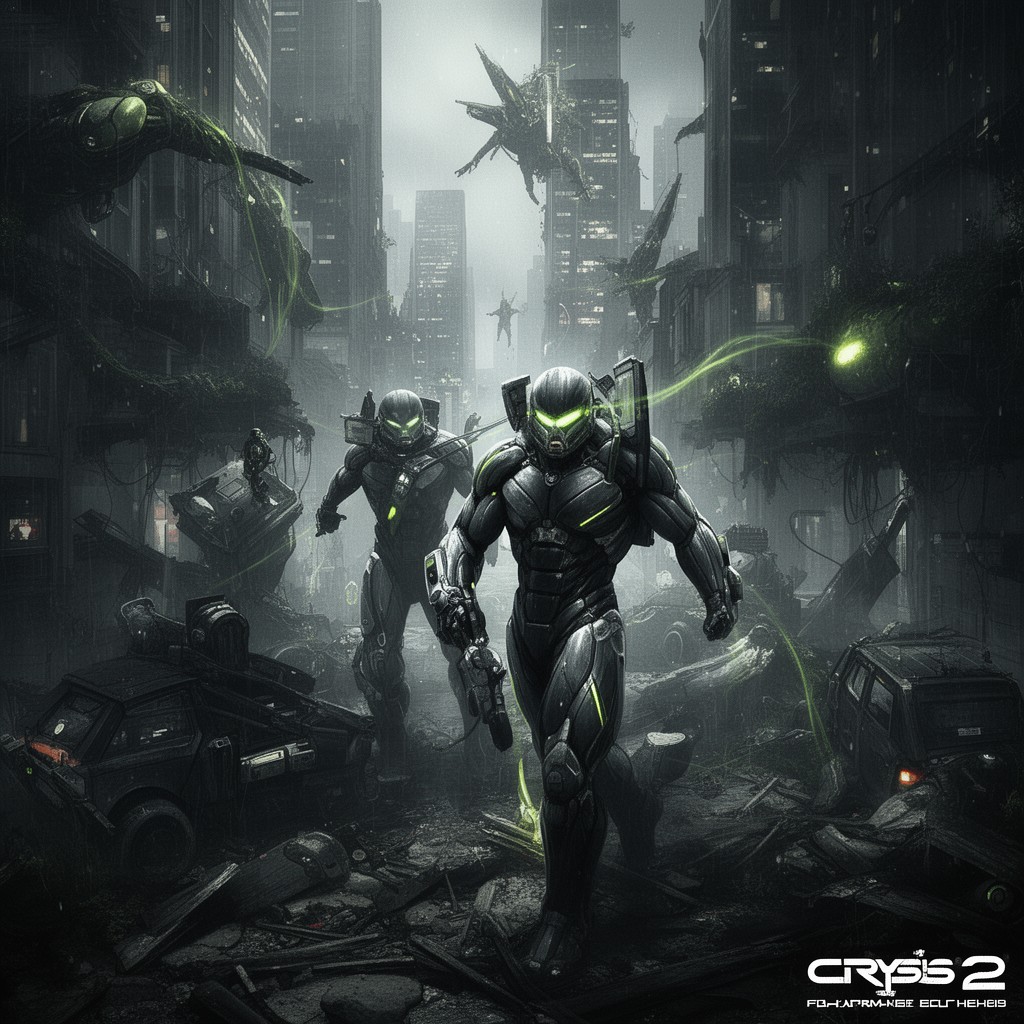 AI-generated illustration of Crysis 2