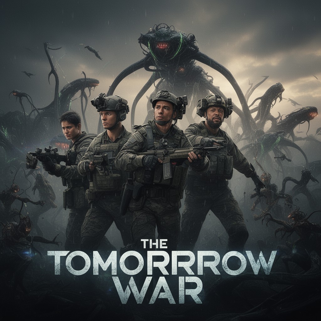 AI-generated illustration of The Tomorrow War