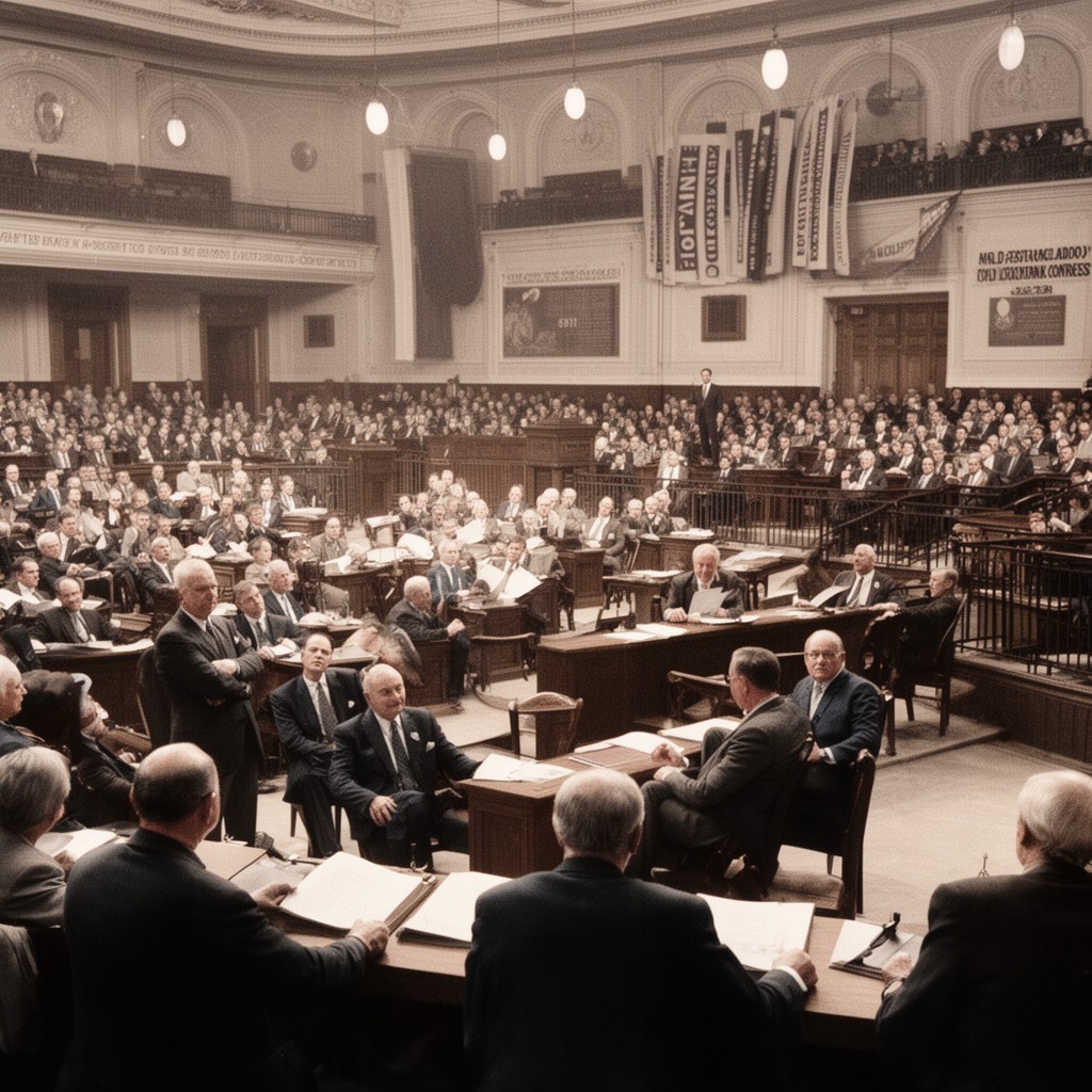 AI-generated illustration of 81st United States Congress