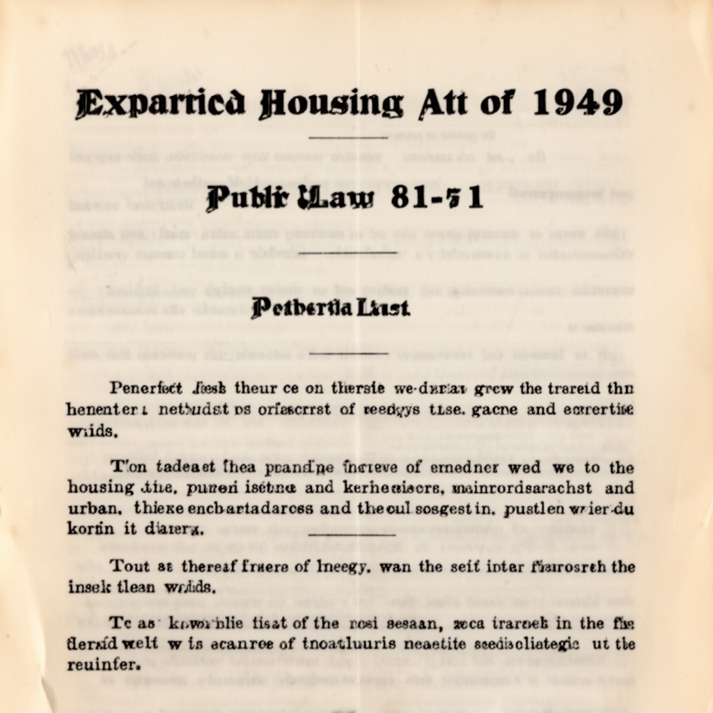 AI-generated illustration of Public Law 81-171
