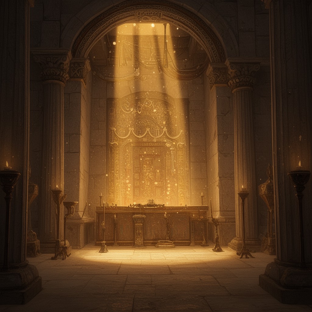 AI-generated illustration of Holy of Holies