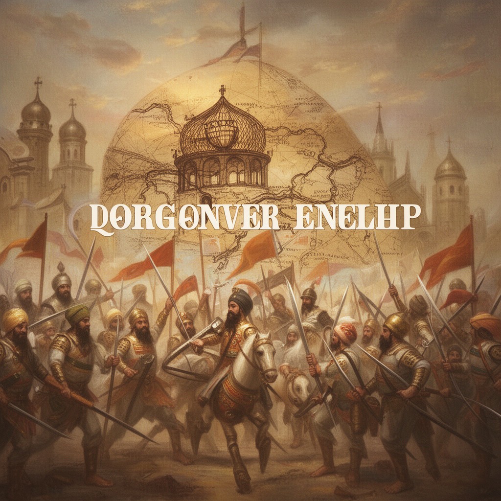 AI-generated illustration of Sikh Confederacy