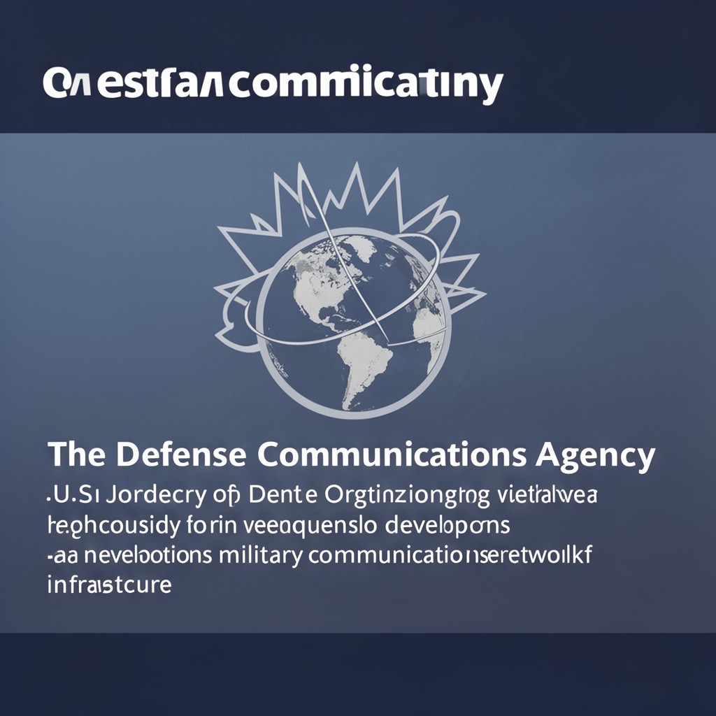 AI-generated illustration of Defense Communications Agency