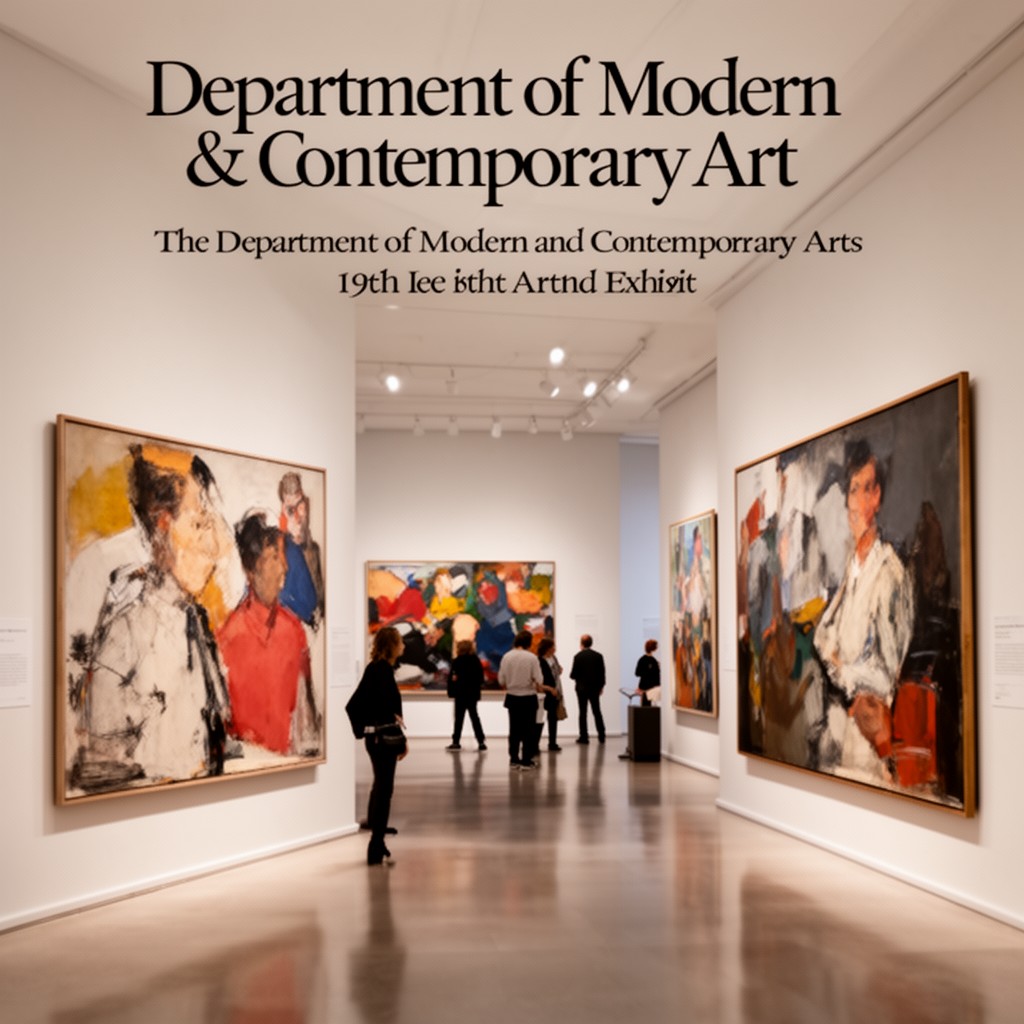 AI-generated illustration of Department of Modern and Contemporary Art