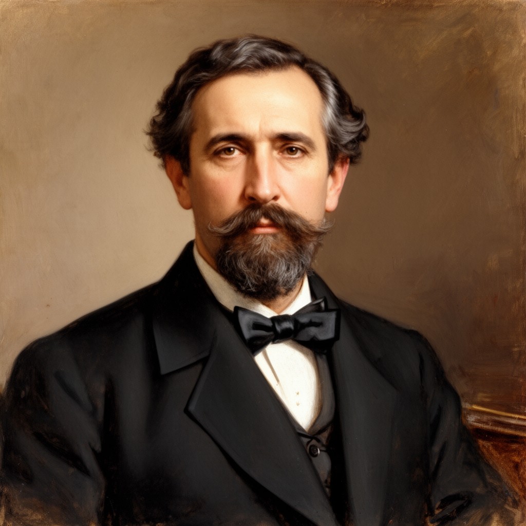 AI-generated illustration of Zakharia Paliashvili