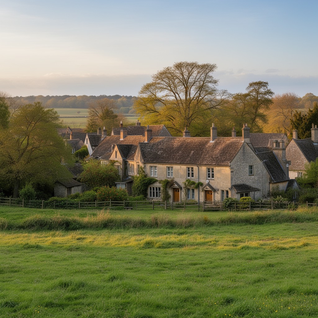AI-generated illustration of Yattendon
