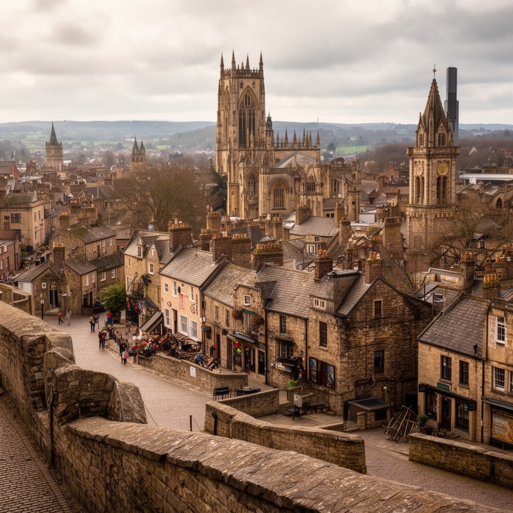 AI-generated illustration of City of York