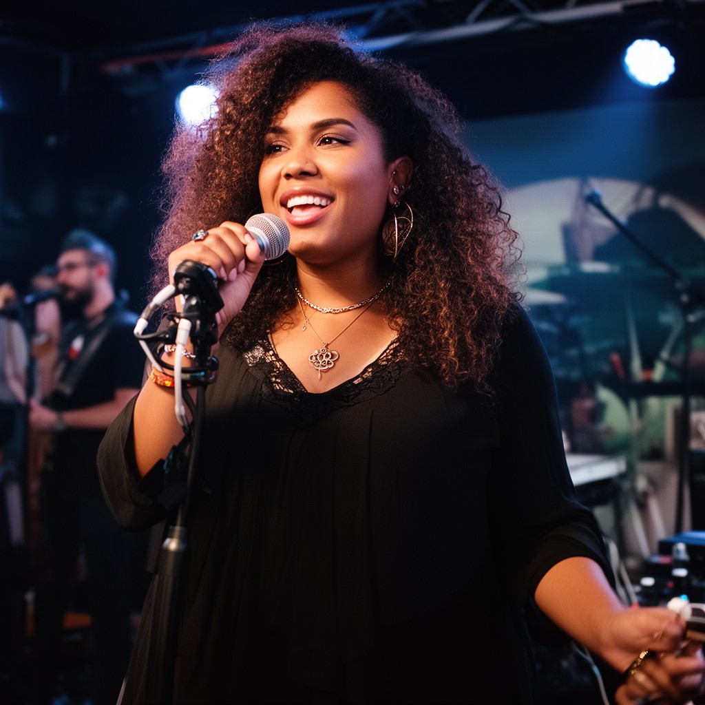 AI-generated illustration of Brittany Howard