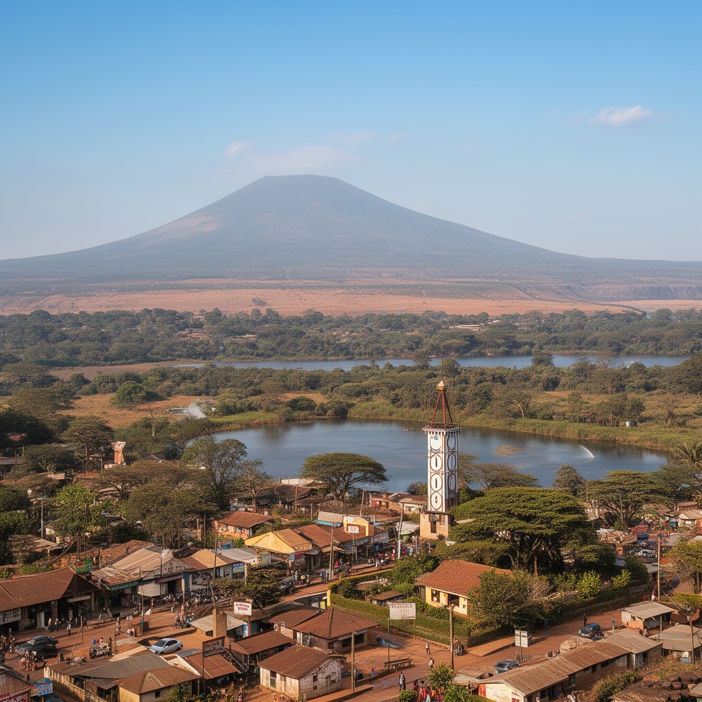 AI-generated illustration of Nakuru