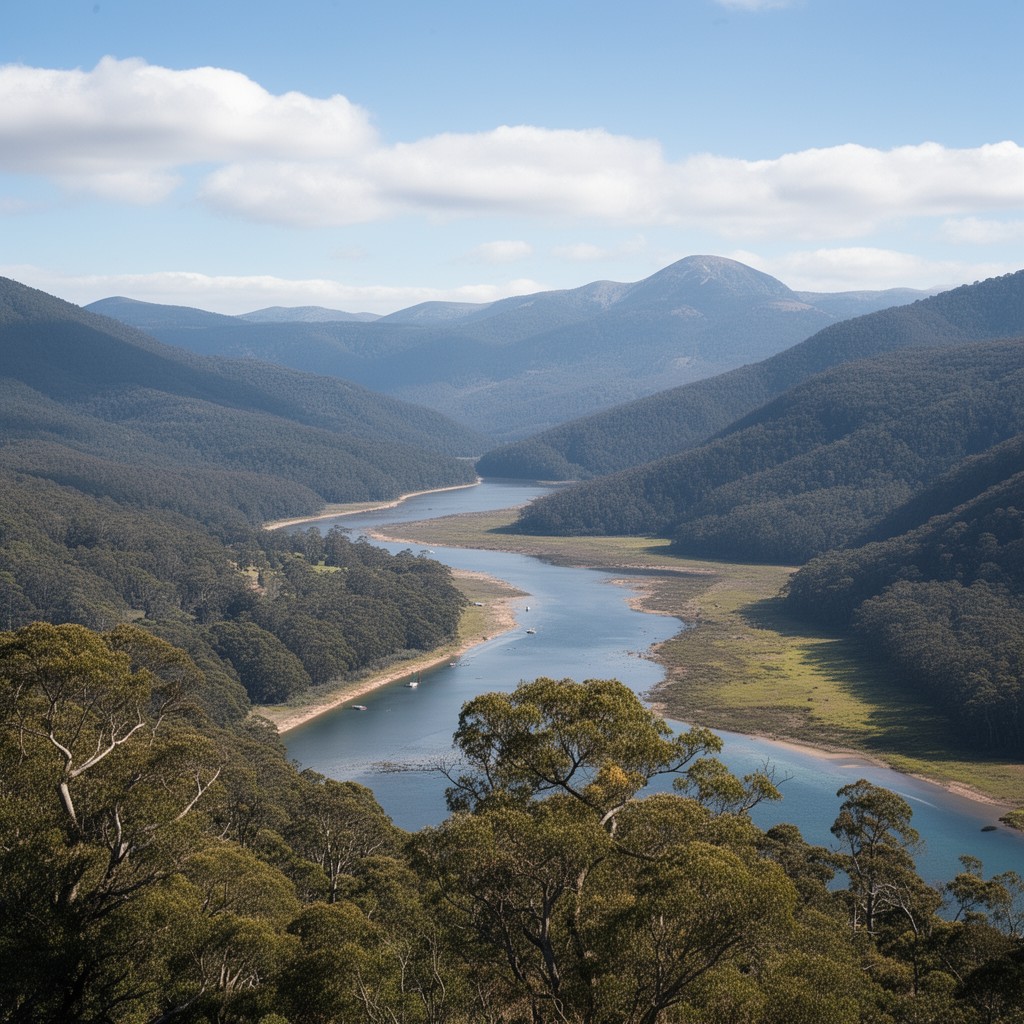 AI-generated illustration of South East New South Wales
