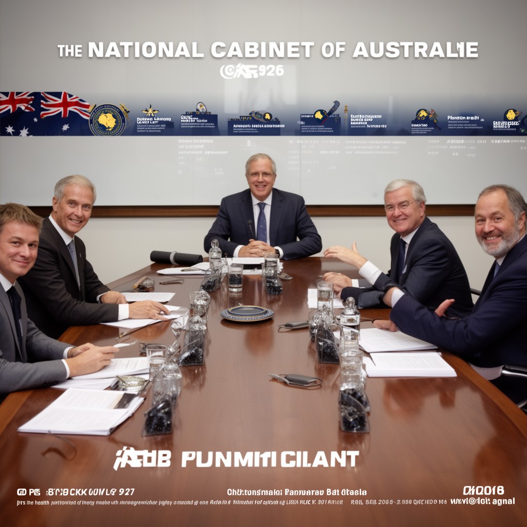 AI-generated illustration of National Cabinet of Australia