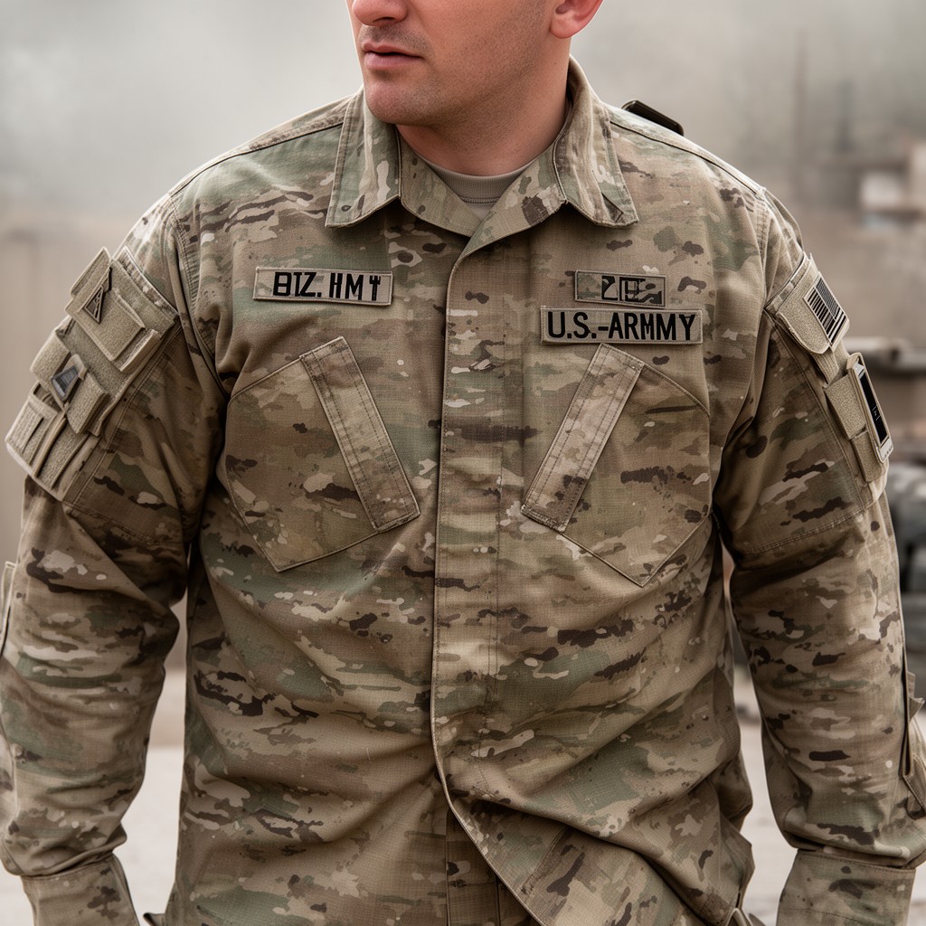 AI-generated illustration of Army Combat Uniform