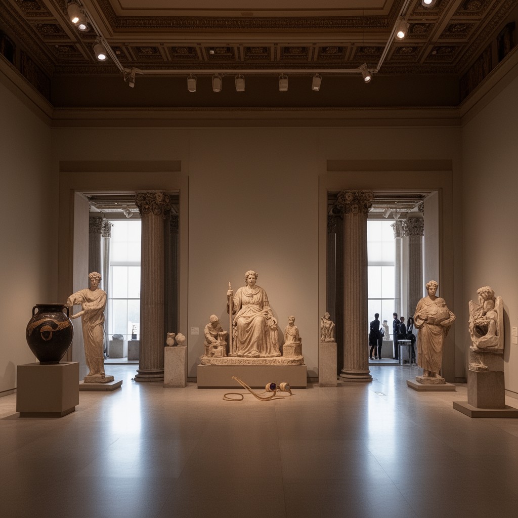 AI-generated illustration of Department of Greek and Roman Art