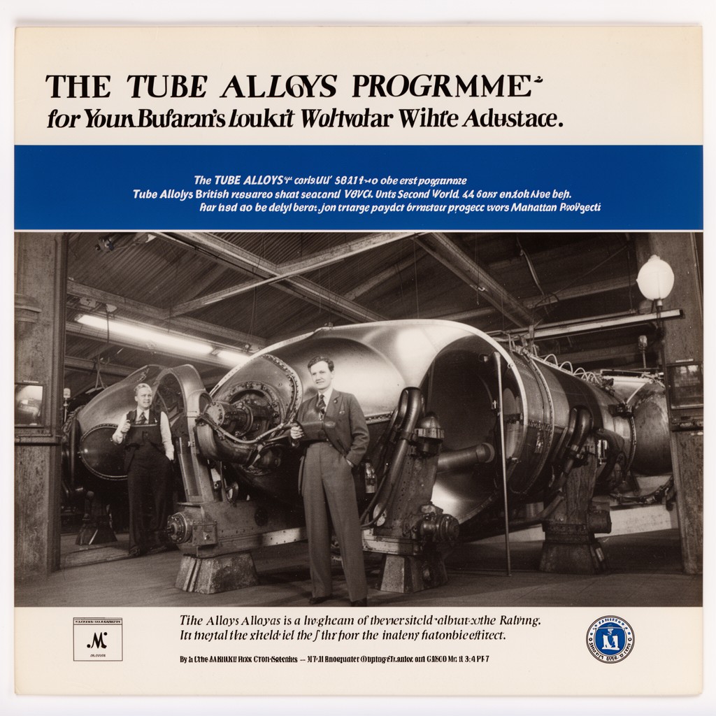 AI-generated illustration of Tube Alloys programme