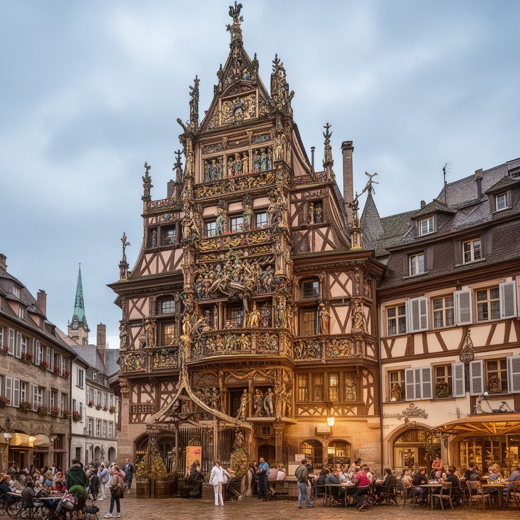 AI-generated illustration of Maison Kammerzell