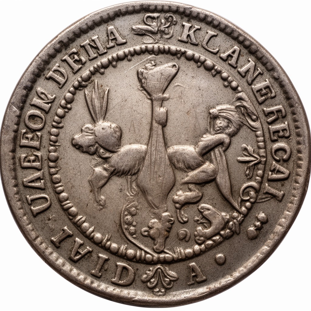AI-generated illustration of Milanese scudo