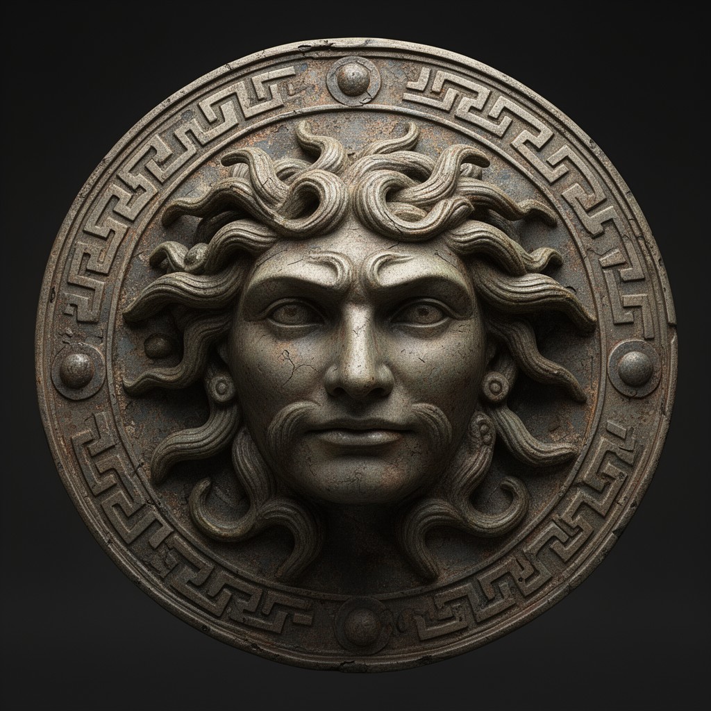 AI-generated illustration of Gorgoneion