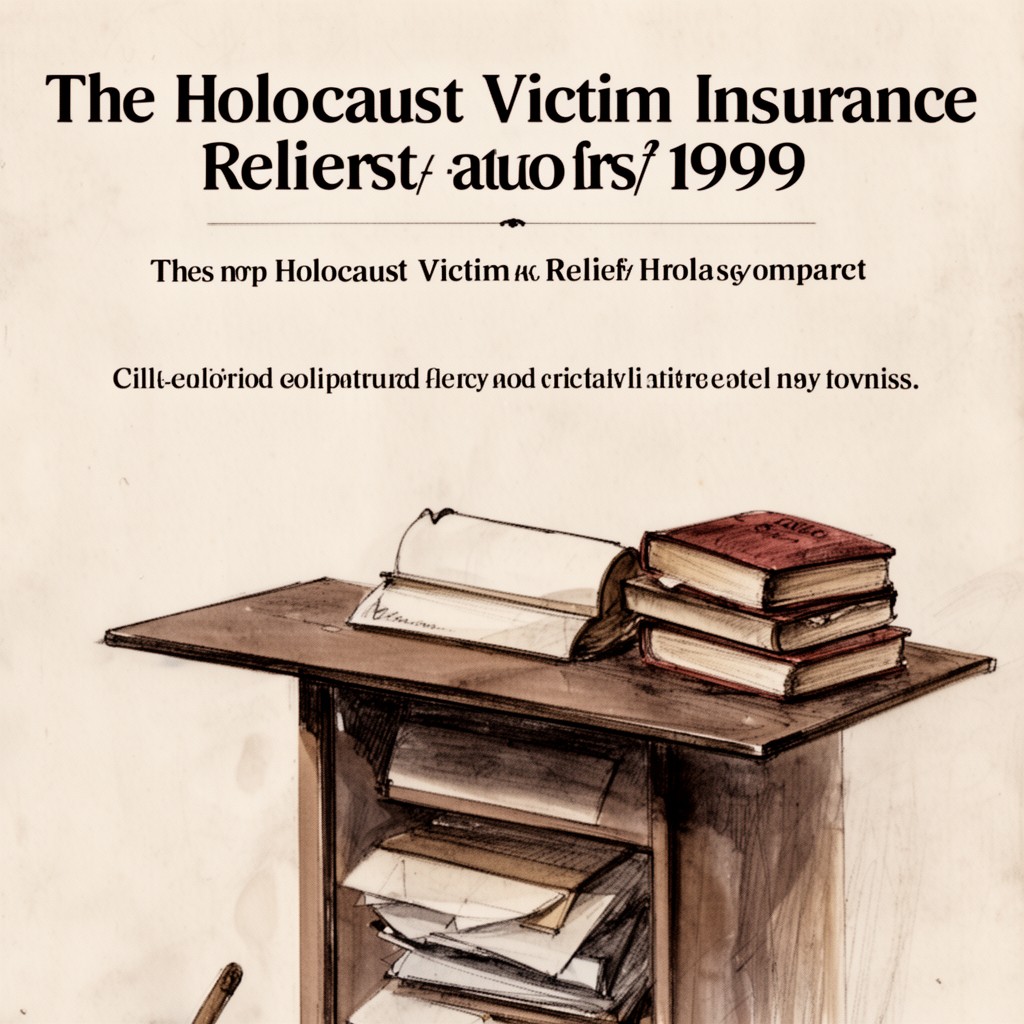 AI-generated illustration of Holocaust Victim Insurance Relief Act of 1999