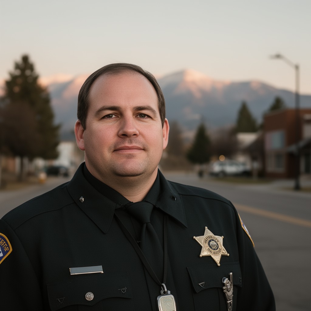 AI-generated illustration of Sheriff of Ravalli County, Montana