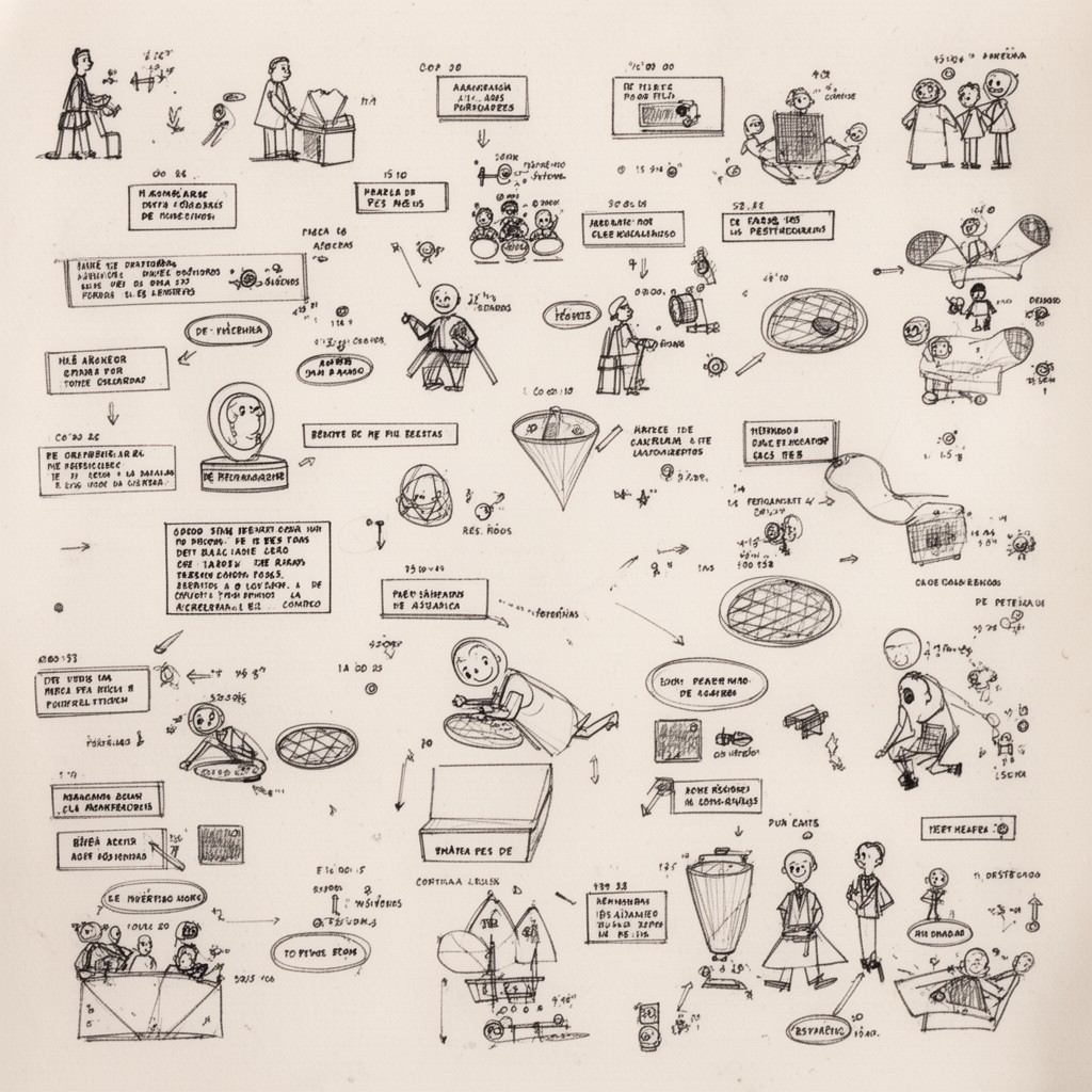 AI-generated illustration of CREA corpus