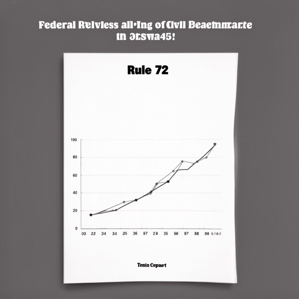 AI-generated illustration of Rule 72