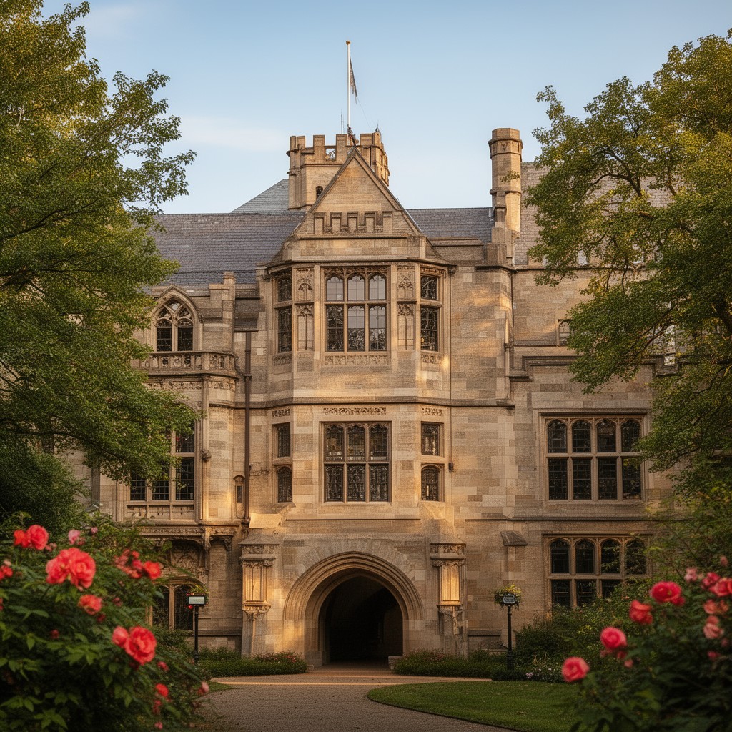 AI-generated illustration of Branford College