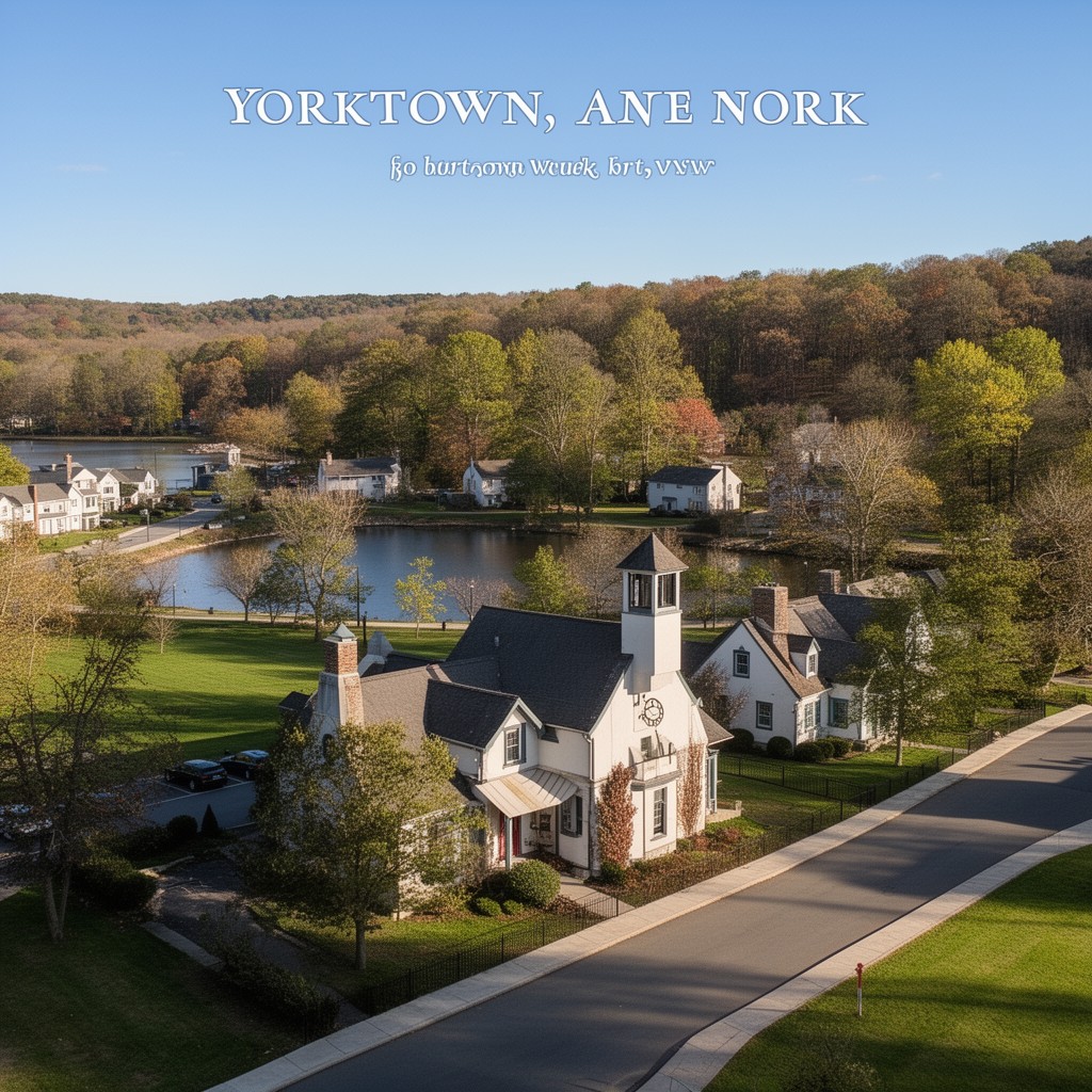 AI-generated illustration of Yorktown, New York