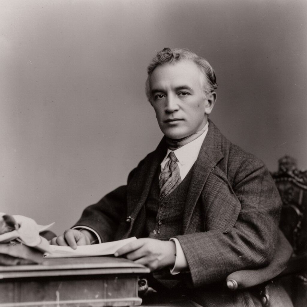 AI-generated illustration of Horace Newton Allen