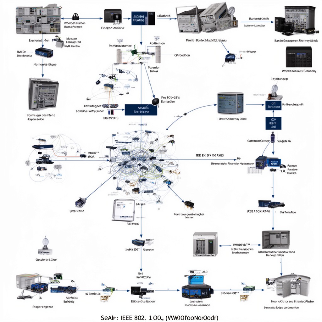 AI-generated illustration of IEEE 802.1Qfu