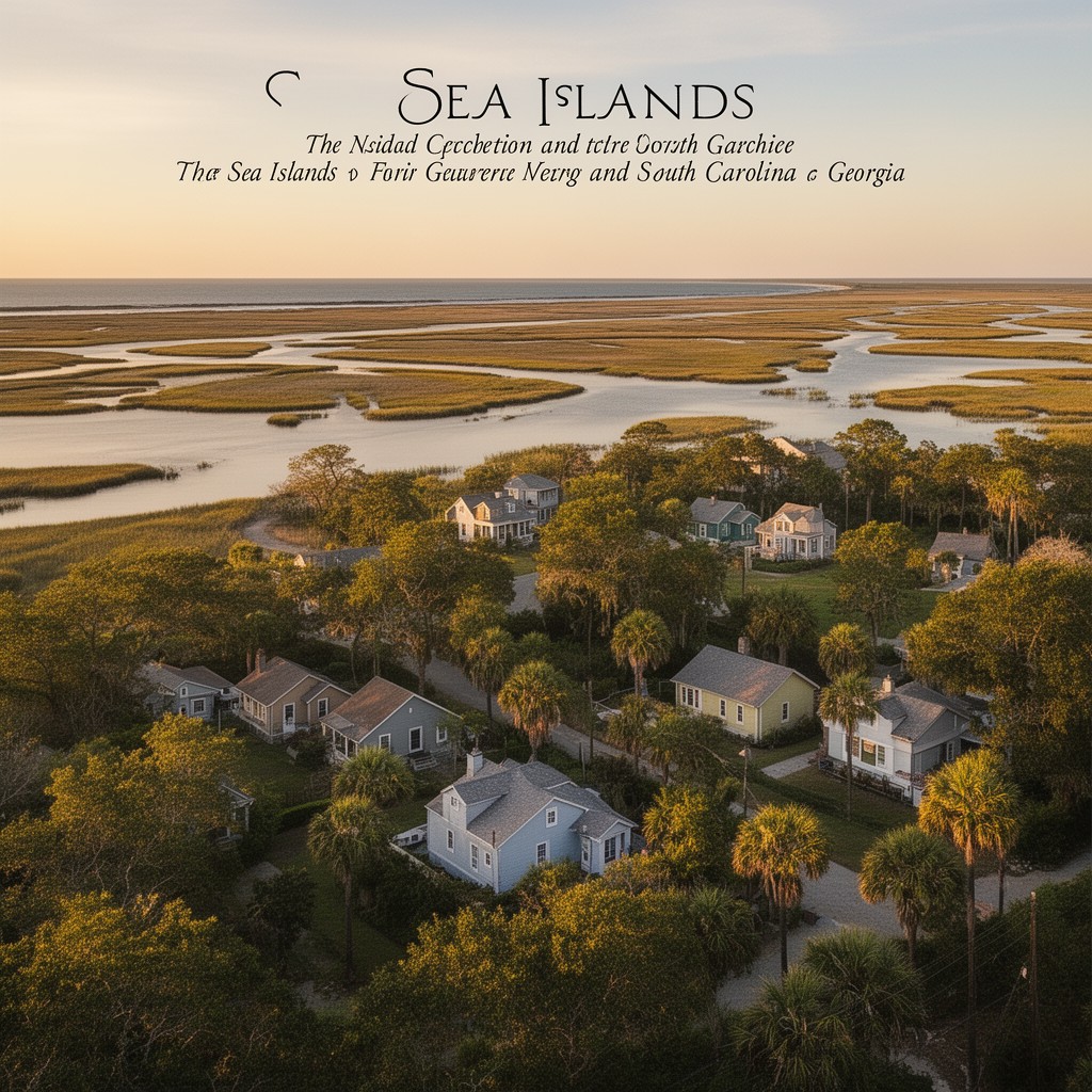 AI-generated illustration of Sea Islands region