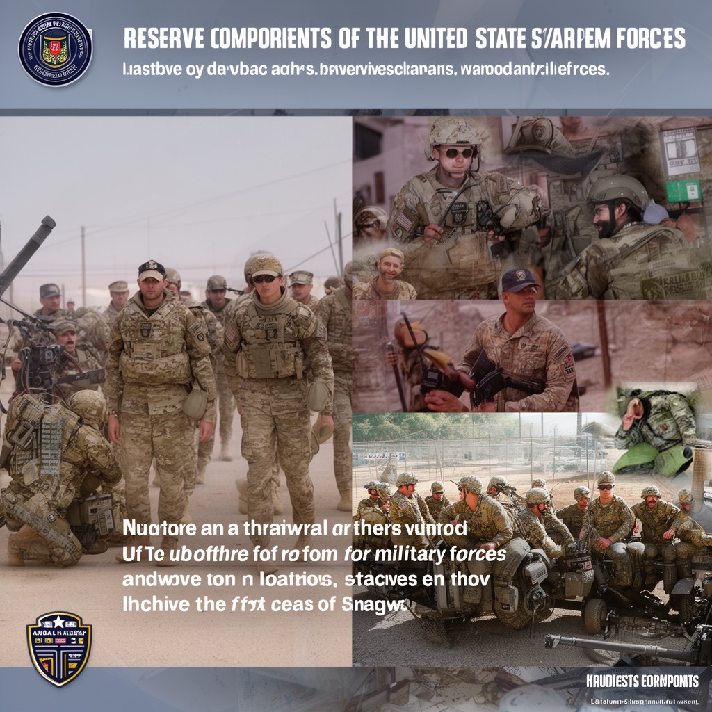 AI-generated illustration of Reserve Components of the United States Armed Forces