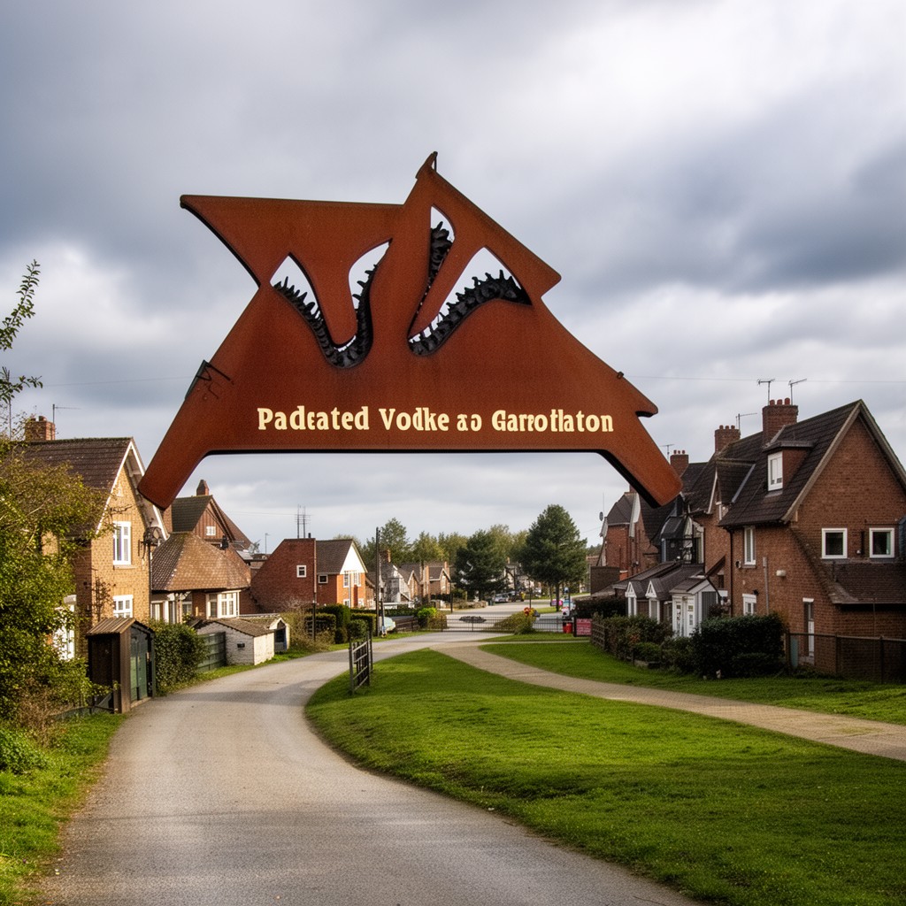 AI-generated illustration of Padgate