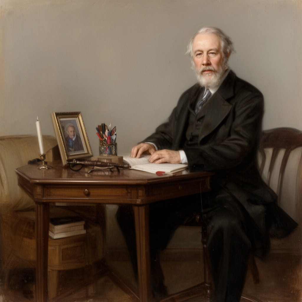 AI-generated illustration of van Raalte