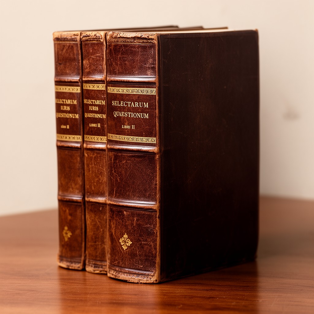 AI-generated illustration of Selectarum iuris quaestionum libri II