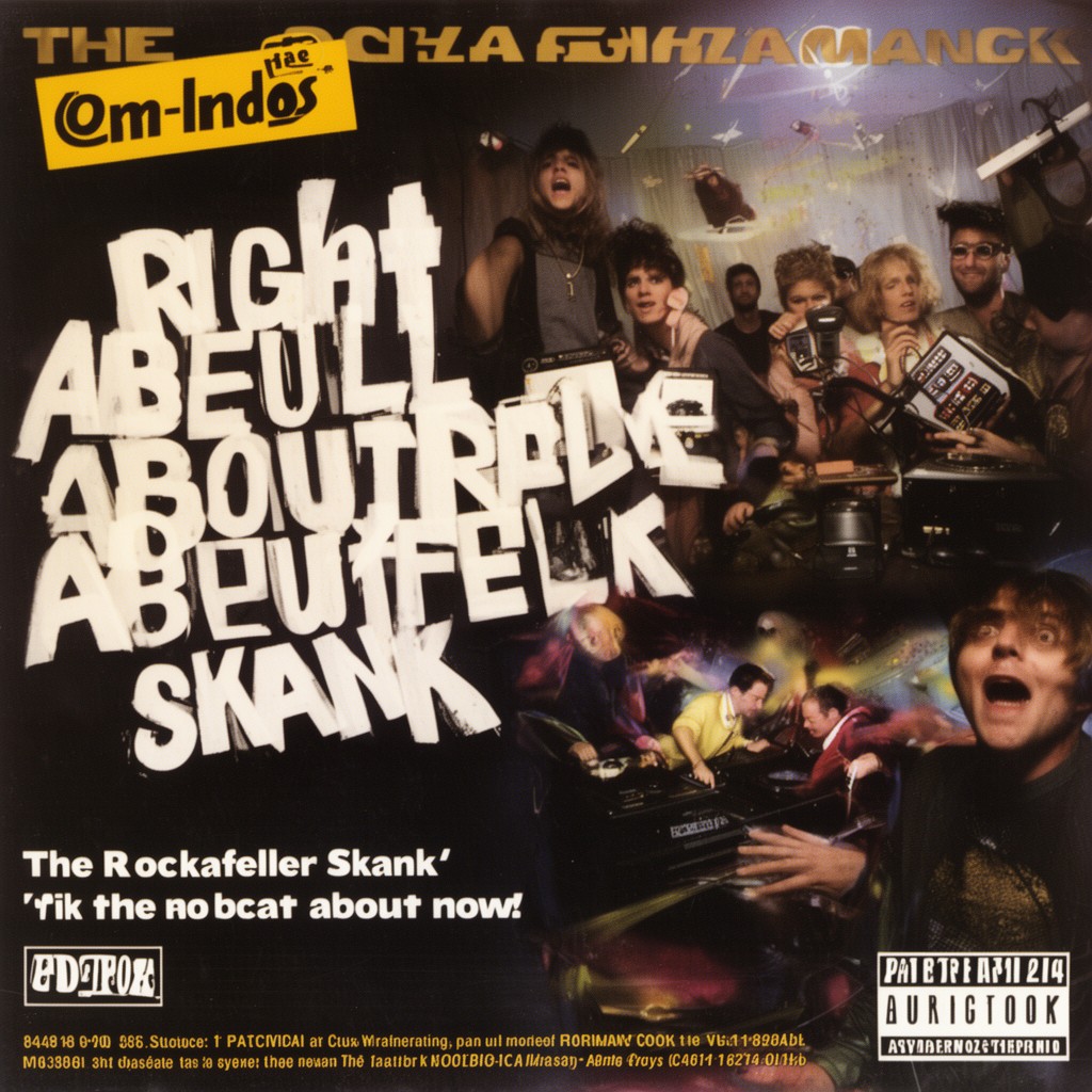 AI-generated illustration of The Rockafeller Skank