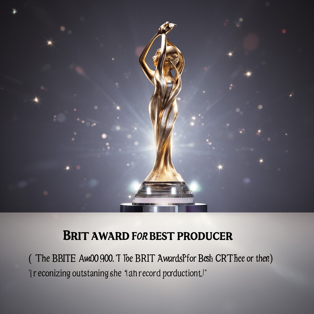 AI-generated illustration of BRIT Award for Best Producer