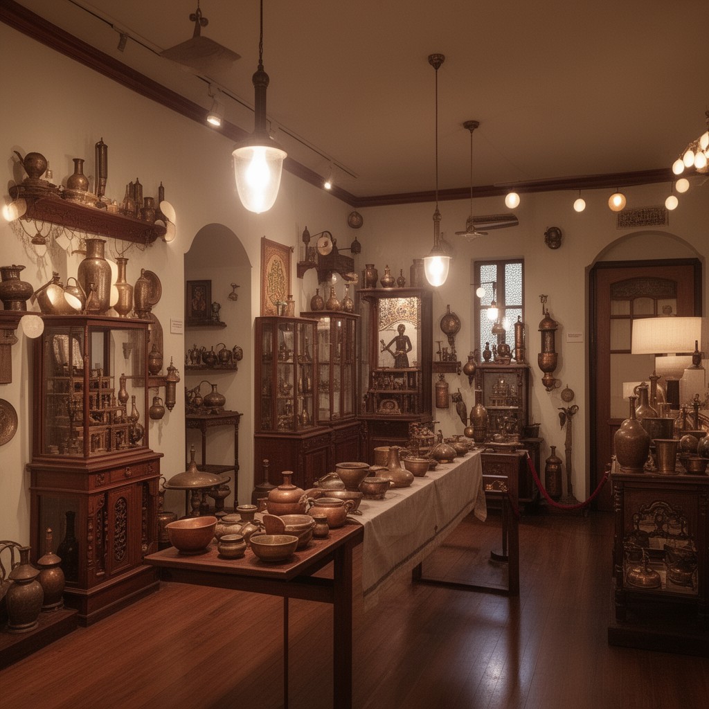 AI-generated illustration of Raja Dinkar Kelkar Museum