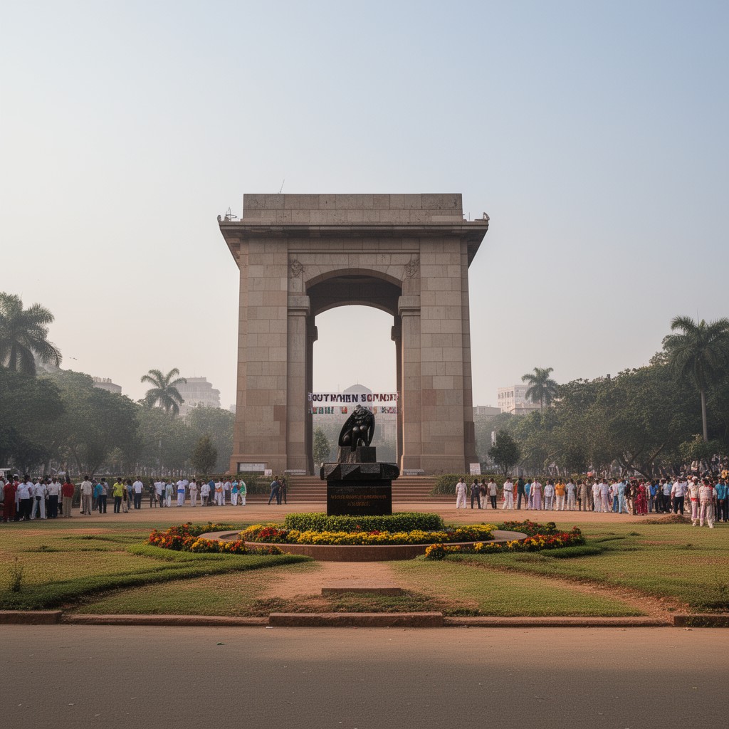 AI-generated illustration of National War Memorial Southern Command