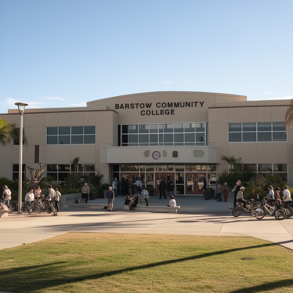 AI-generated illustration of Barstow Community College