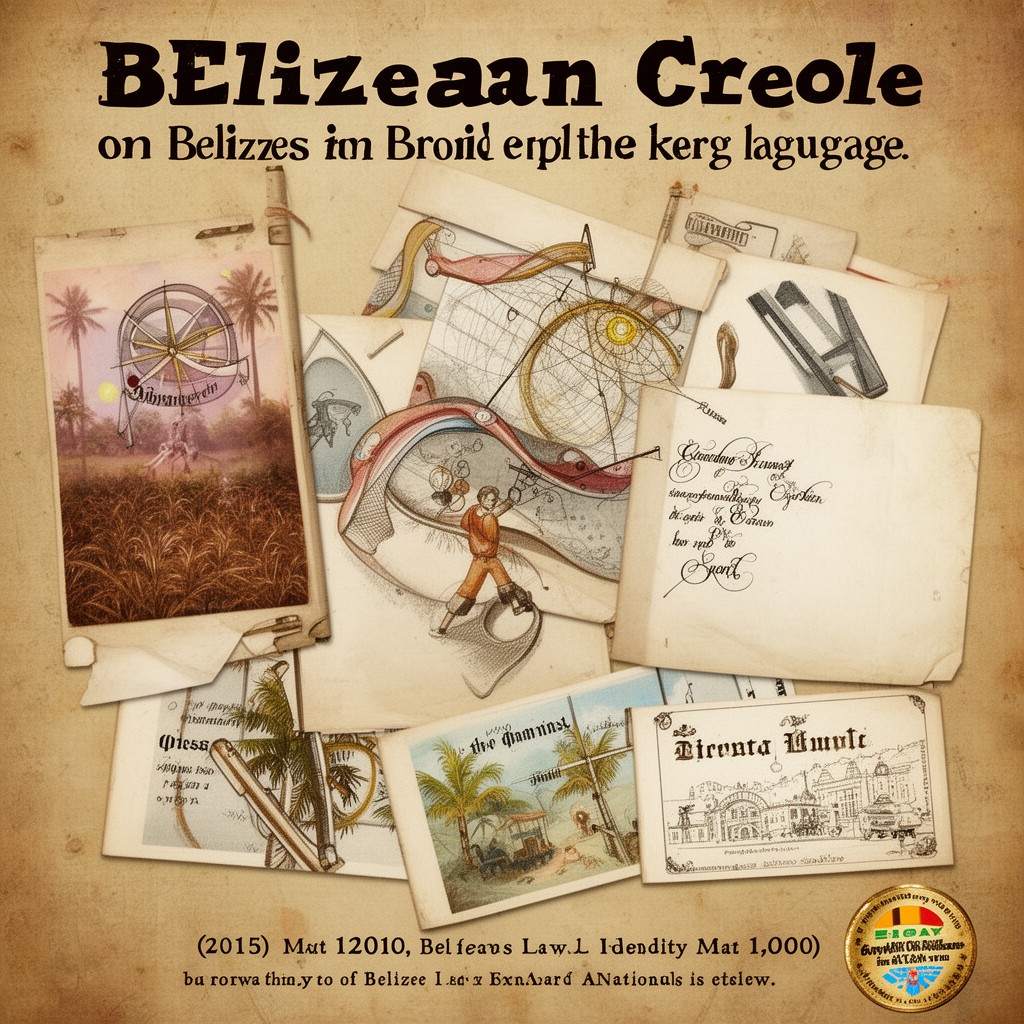 AI-generated illustration of Belizean Creole