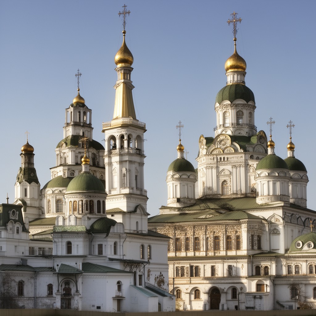 AI-generated illustration of Metropolis of Kiev and all Rus'