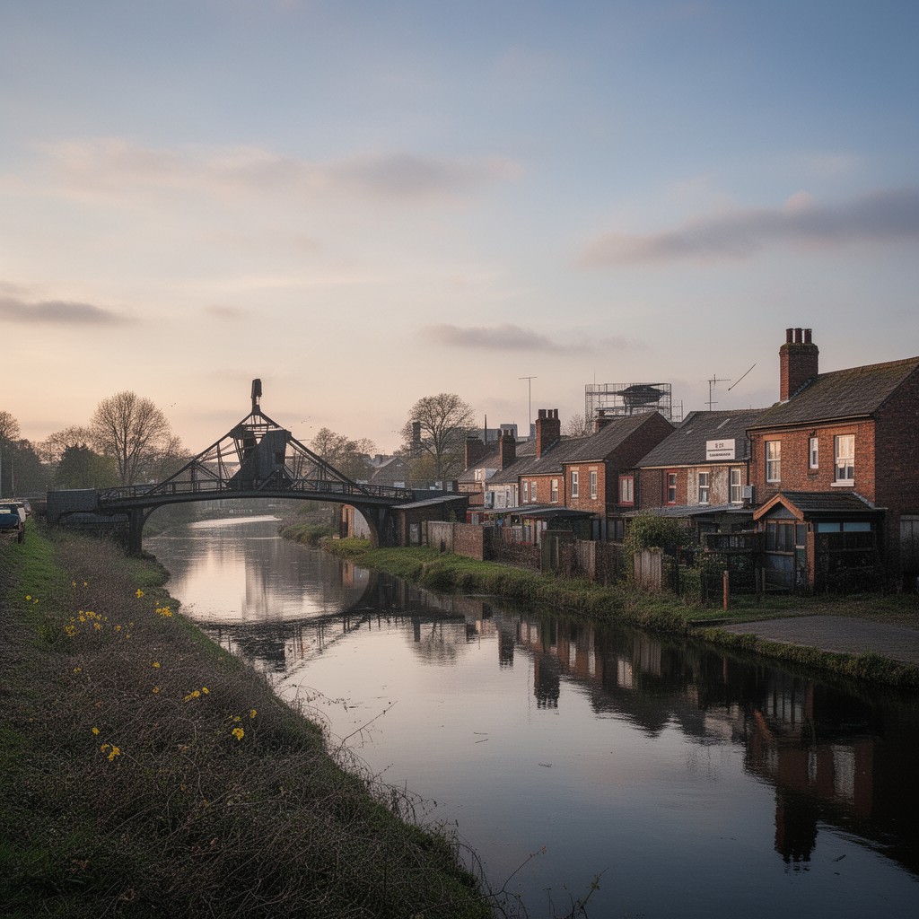 AI-generated illustration of Kidsgrove