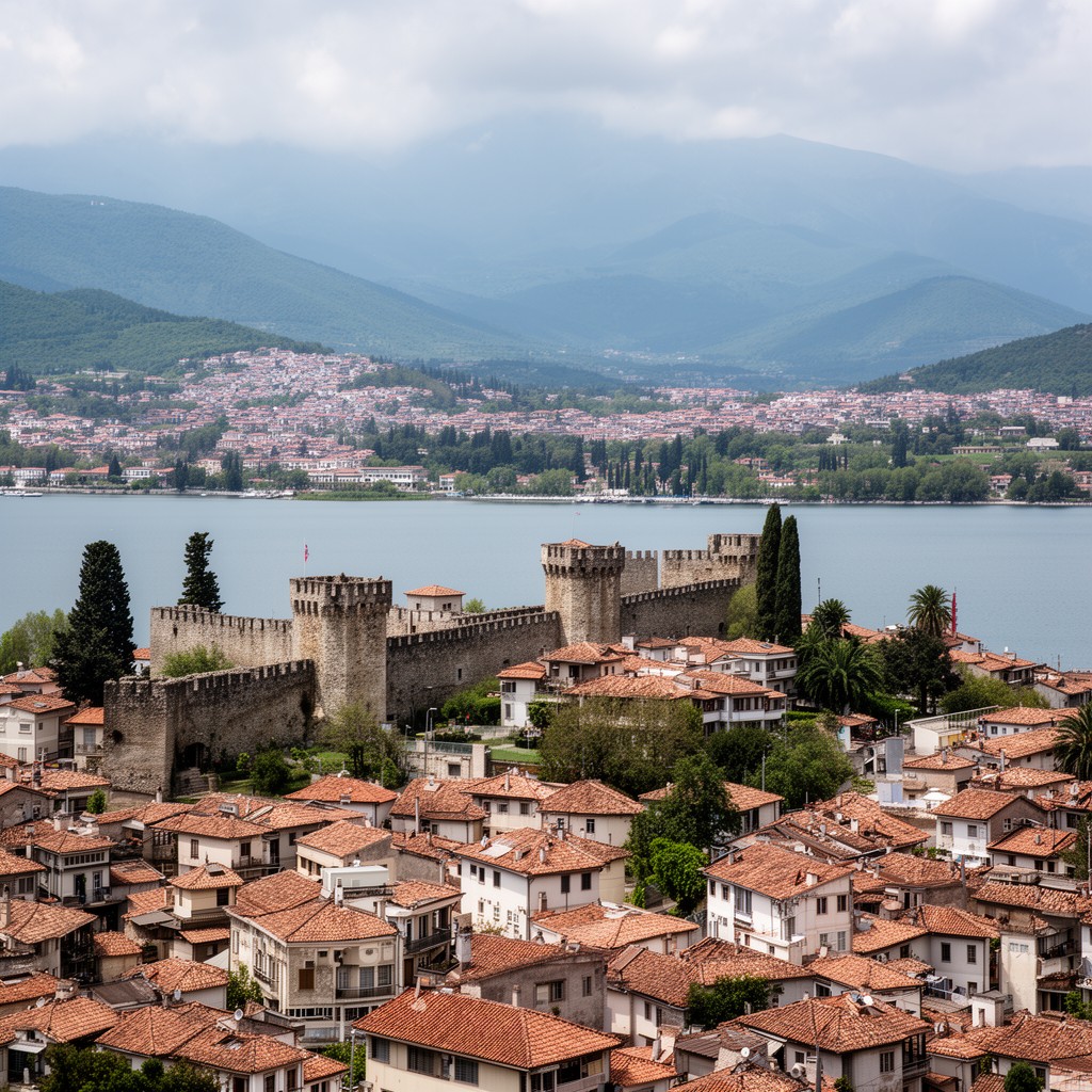 AI-generated illustration of Ioannina