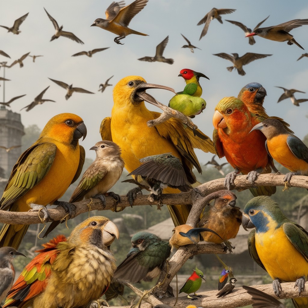 AI-generated illustration of Wild Bird Conservation Act