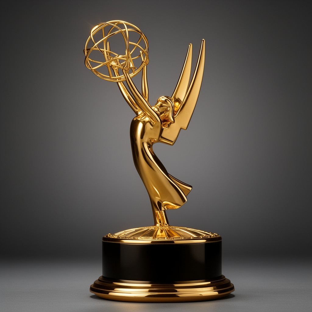 AI-generated illustration of Primetime Emmy Award for Outstanding Supporting Actor in a Drama Series